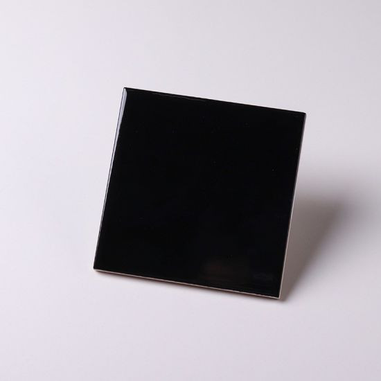 Gạch thẻ đen bóng phẳng KT 100x100mm loại ưu M1107_S