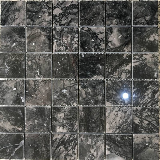 [Y34F11M16] Mosaic đá tự nhiên, chíp 23x23, 23x48, 48x48 mix dăm kết trắng sữa mã Y34F11M16