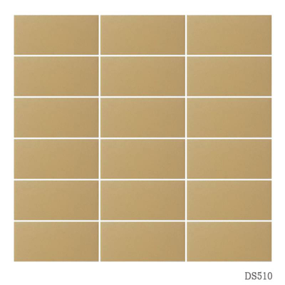[510] 510 Gạch thẻ ốp tường màu cam 45x95mm