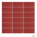 Gạch thẻ ốp tường màu đỏ 45x95mm 574 