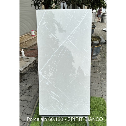 [Bianco] Gạch Ấn Độ 600x1200mm Spirit Bianco