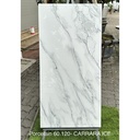 Gạch Ấn Độ 600x1200mm Carrara Ice